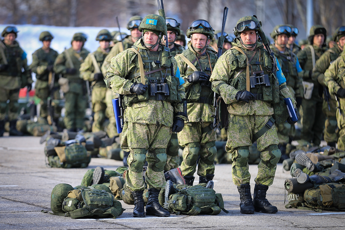 День российского военного миротворца